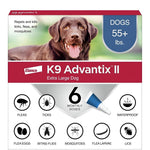 K9 Advantix II Flea, Tick & Mosquito Treatment for Extra Large Dogs (Over 55 lbs) – 6 Doses