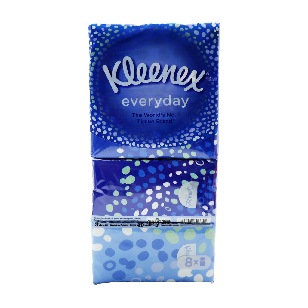 KLEENEX DAILY POCKET TISSUE 8'S