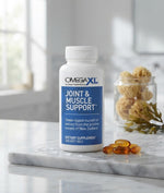 : OmegaXL Joint & Muscle Support Green-Lipped Mussel Oil (300 Softgels / Dietary Supplement)
