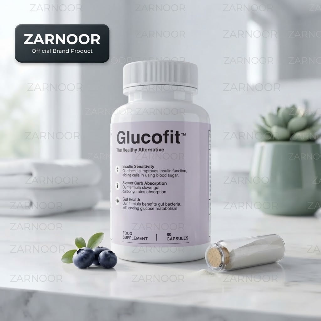Glucofit The Healthy Alternative Food Supplement - 60 Capsules zarnoor