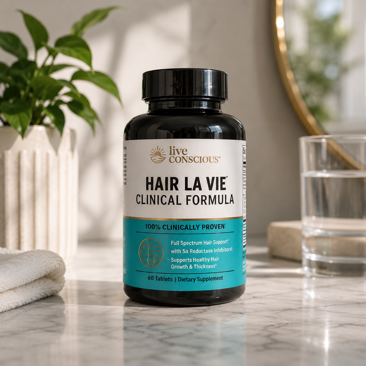 Hair La Vie Clinical Formula Hair Growth Support (60 Capsules / Dietary Supplement)