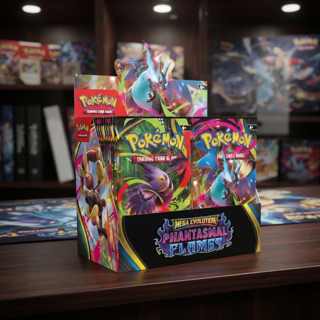 Pokémon TCG: Mega Evolution - Phantasmal Flames Booster Display Box