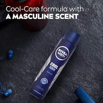 NIVEA MEN COOL KICK BODY SPRAY 250ML