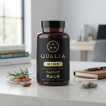 Qualia Mind® Nootropic Supplement – Ultimate Blend for Focus, Memory & Drive (90 Vegan Capsules)