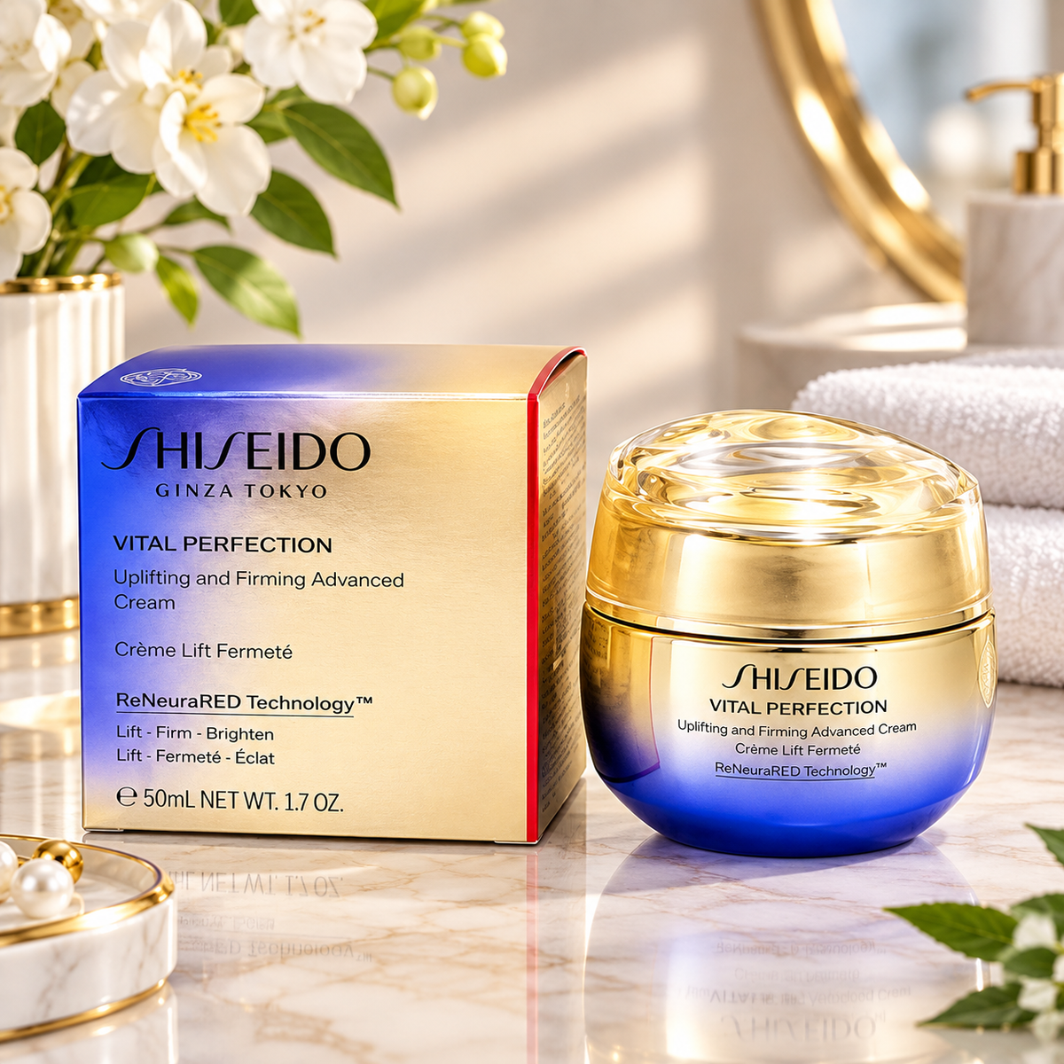 Shiseido Vital Perfection Uplifting and Firming Advanced Cream (50ml / 1.7 Oz.)