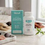 Biosil Advanced Collagen Generator ch-OSA - Hair, Skin & Nails Vegan Friendly Supplement (120 Original Capsules)