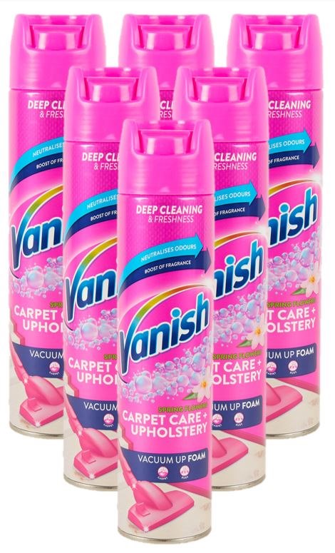 VANISH CARPET CARE FOAM 600ML