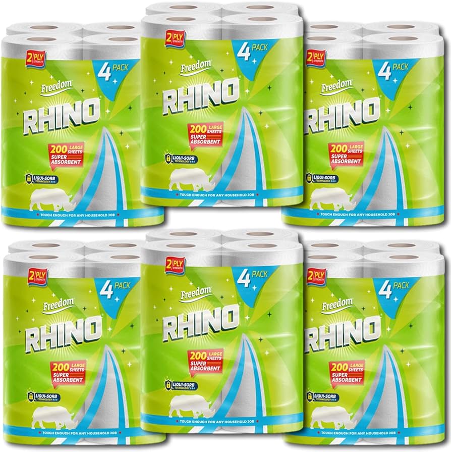FREEDOM RHINO KITCHEN TISSUE 2PLY