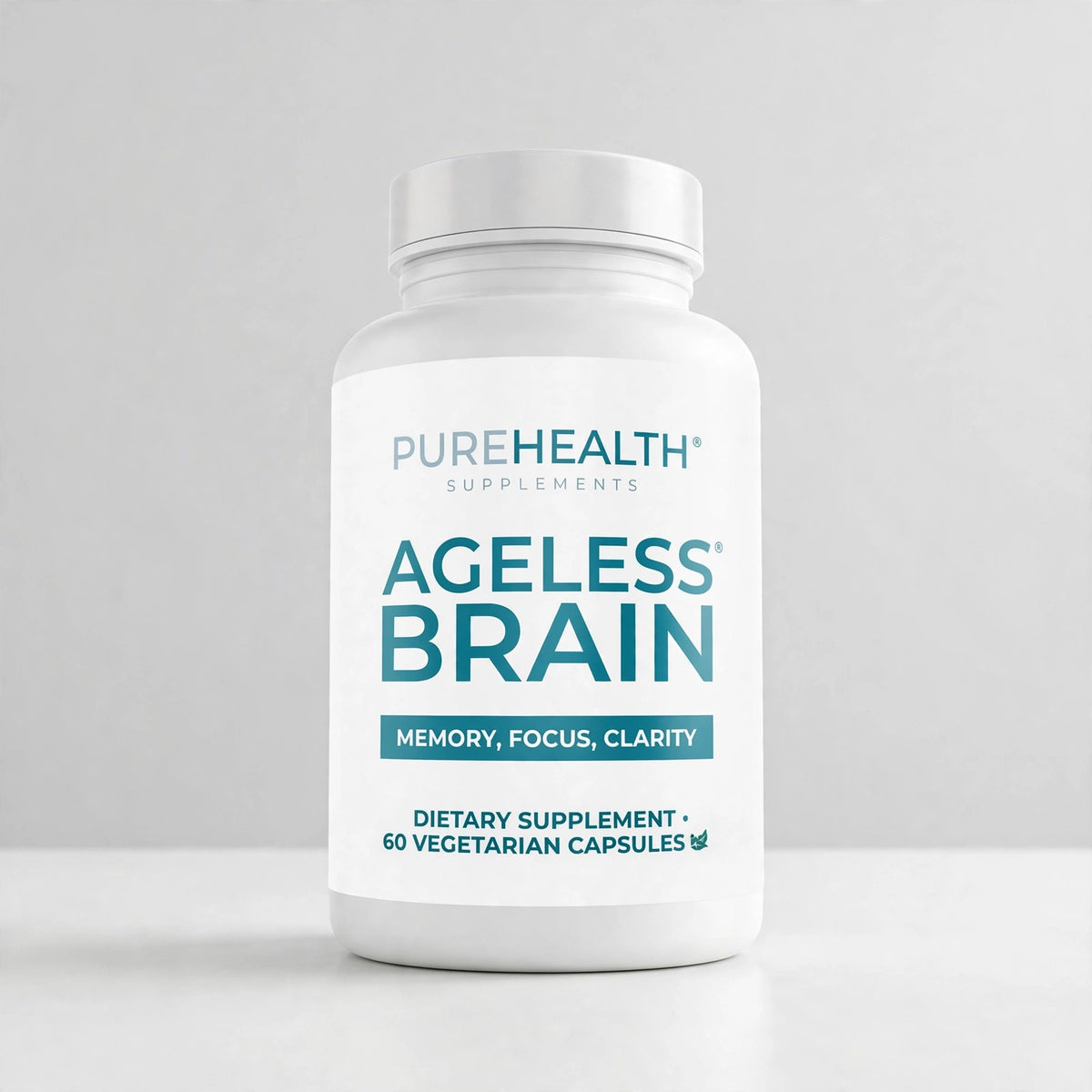 Ageless Brain (60 Vegetarian Capsules / Dietary Supplement)