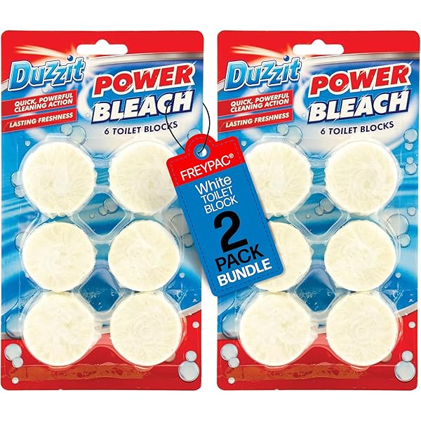 DUZZIT POWER BLEACH BLOCKS 6PC