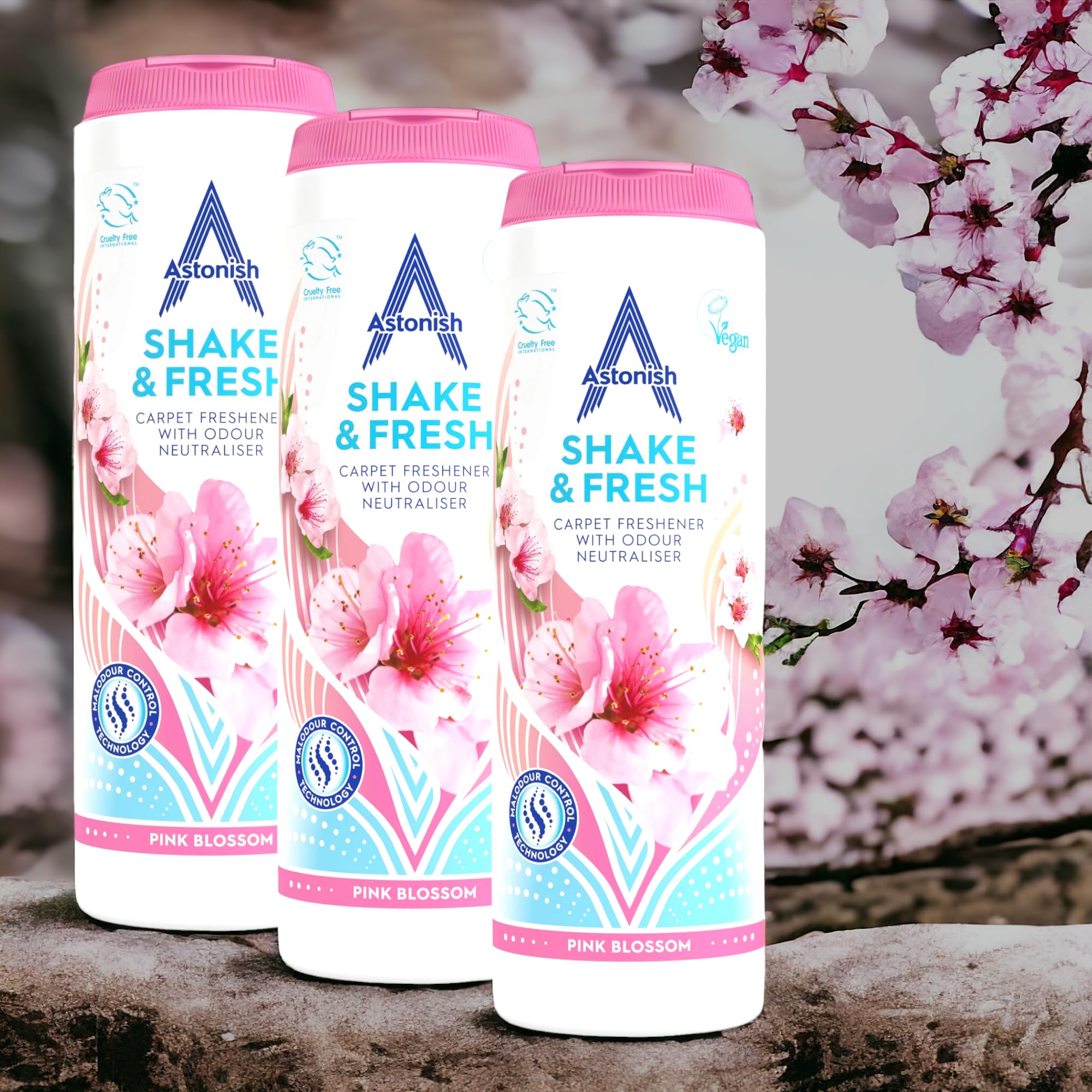 ASTONISH SHAKE & FRESH PINK 400G X 12