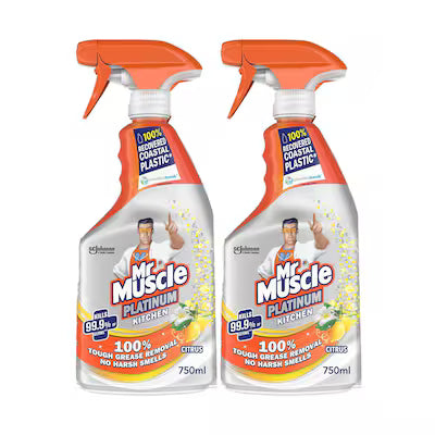 MR MUSCLE KITCHEN SPRAY 750ML X 6