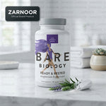 Zarnoor Bare Biology Ready & Rested Magnesium Bisglycinate High Strength Food Supplement - 180 Capsules Zarnoor