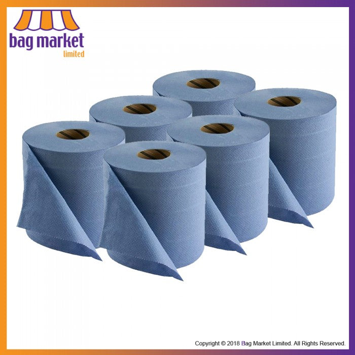 HEAVY CENTER FEED BLUE X 6