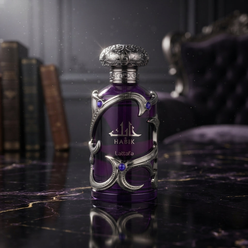 Lattafa Habik Silver Edition Eau de Parfum - Luxury Fragrance Spray (100 ml / 3.4 Fl Oz)