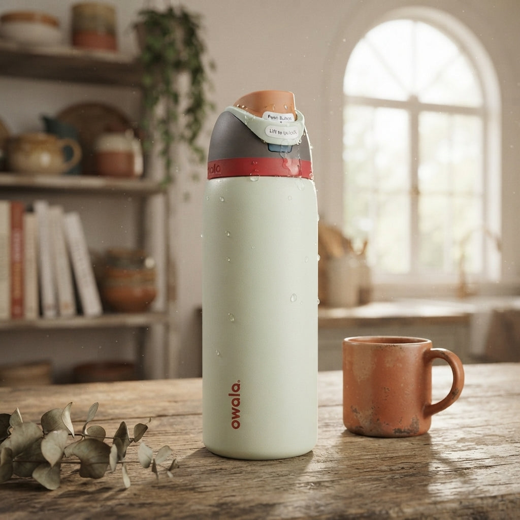 Owala FreeSip Insulated Stainless Steel Water Bottle with Straw
