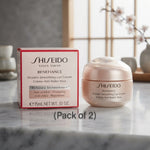 Shiseido Ginza Tokyo Benefiance Wrinkle Smoothing Eye Cream (Crème Anti-Rides Yeux) - Pack of 2, e 15mL NET WT. .51 OZ. Each