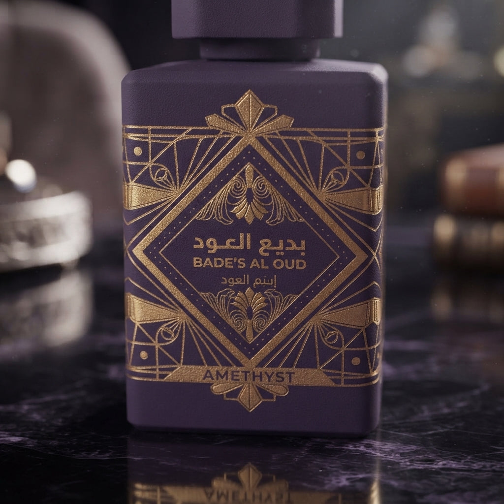 Lattafa Bade'e Al Oud Amethyst Eau de Parfum - Luxury Fragrance Spray (100 ml / 3.4 Fl Oz)