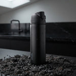 Owala FreeSip Insulated Stainless Steel Water Bottle with Straw, Black