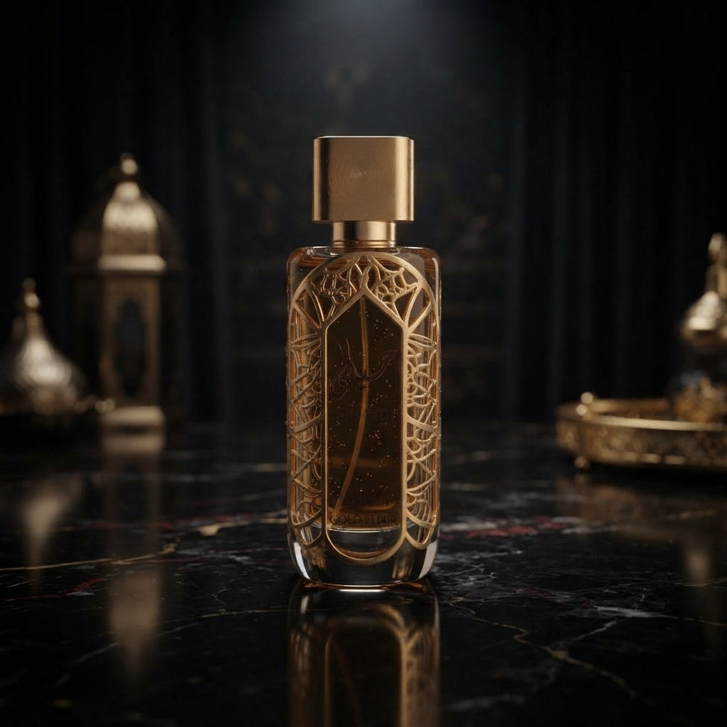 Lattafa Hayaati Gold Elixir Eau de Parfum - Luxury Fragrance Spray (100 ml / 3.4 Fl Oz)