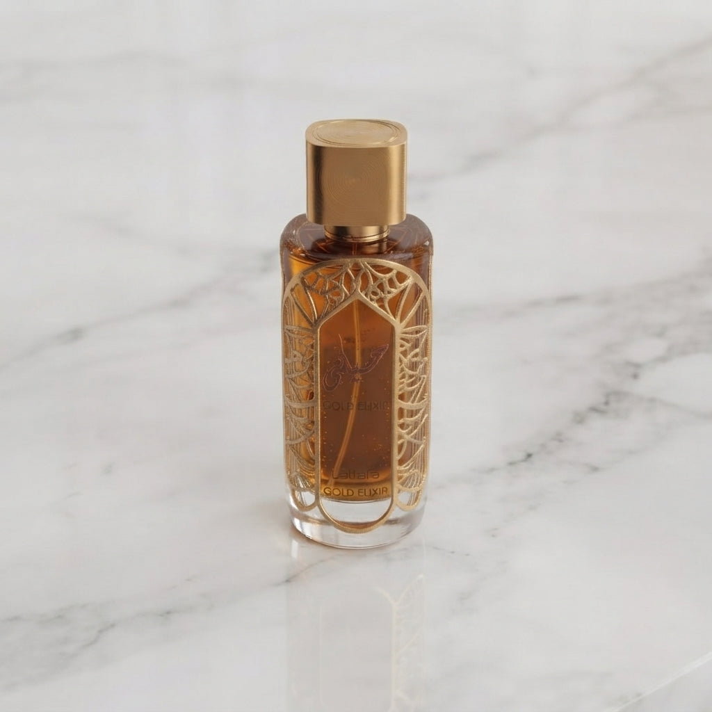 Lattafa Hayaati Gold Elixir Eau de Parfum - Luxury Fragrance Spray (100 ml / 3.4 Fl Oz)