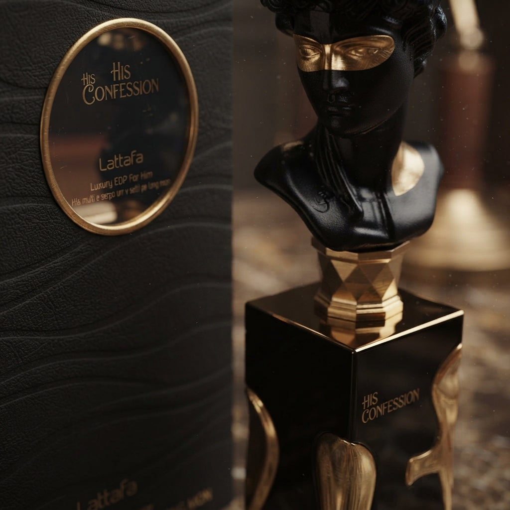 Lattafa His Confession Eau de Parfum - Luxury Fragrance Spray (100 ml / 3.4 Fl Oz)
