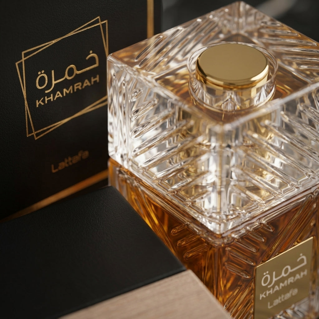 Lattafa Khamrah Eau de Parfum - Luxury Fragrance Spray (100 ml / 3.4 Fl Oz)
