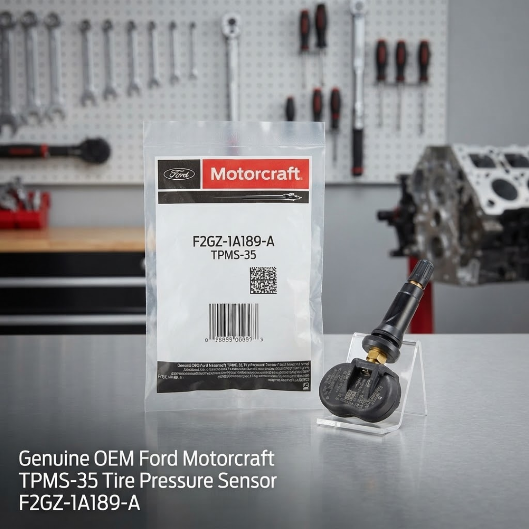 Genuine OEM Ford Motorcraft TPMS-35 Tire Pressure Sensor - F2GZ-1A189-A