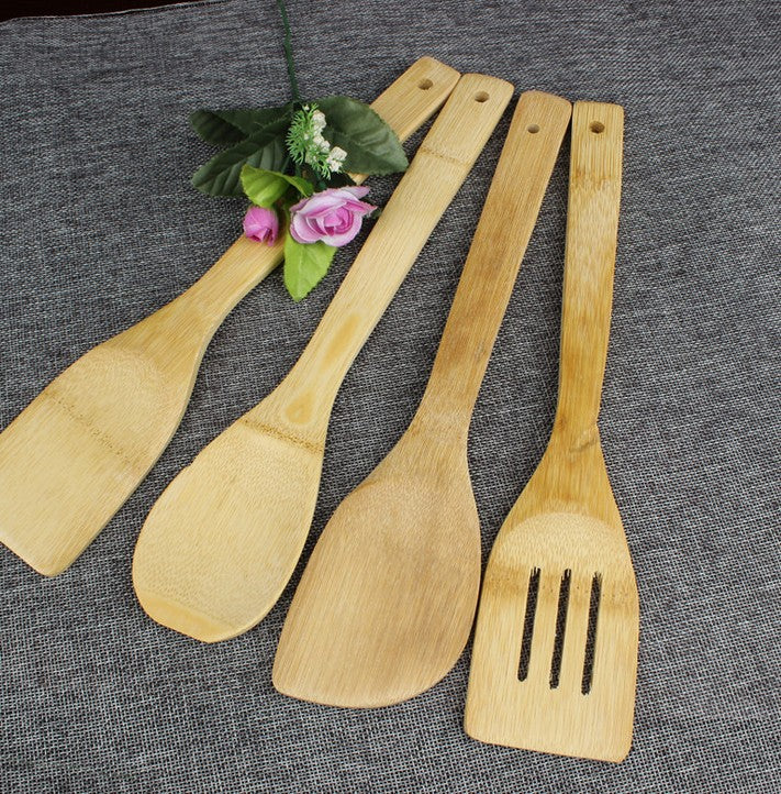 3PCS BAMBOO KITCHEN SPOONS