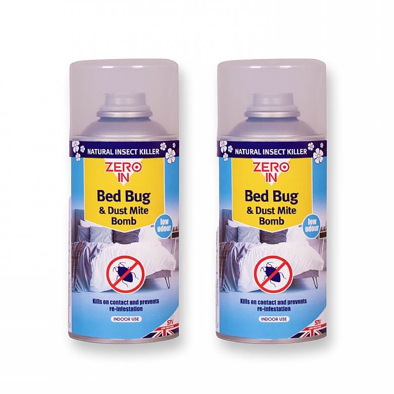 ZERO BED BUG & DUST MITE BOMB 150ML