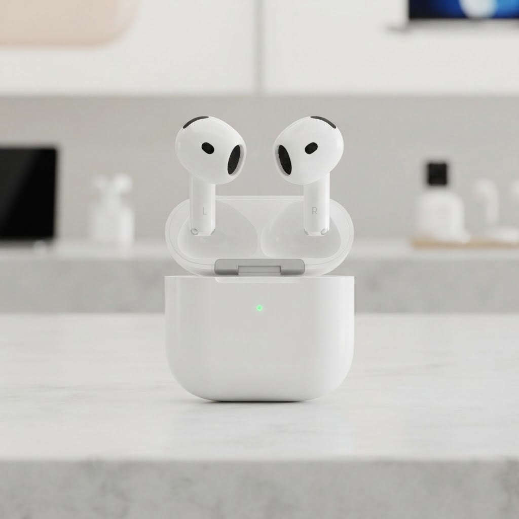 Apple AirPods 4 Wireless Earbuds with Charging Case