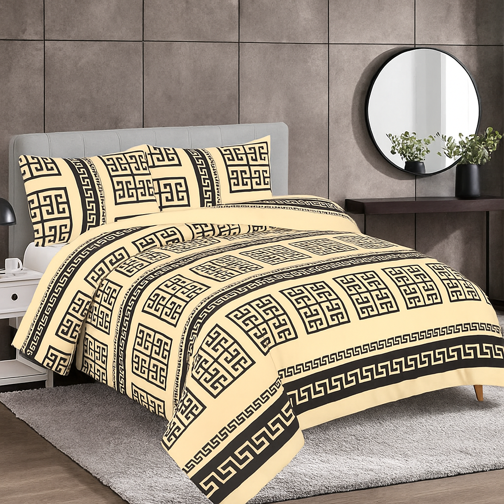 4 PIECE LUXURY BEDDING SET