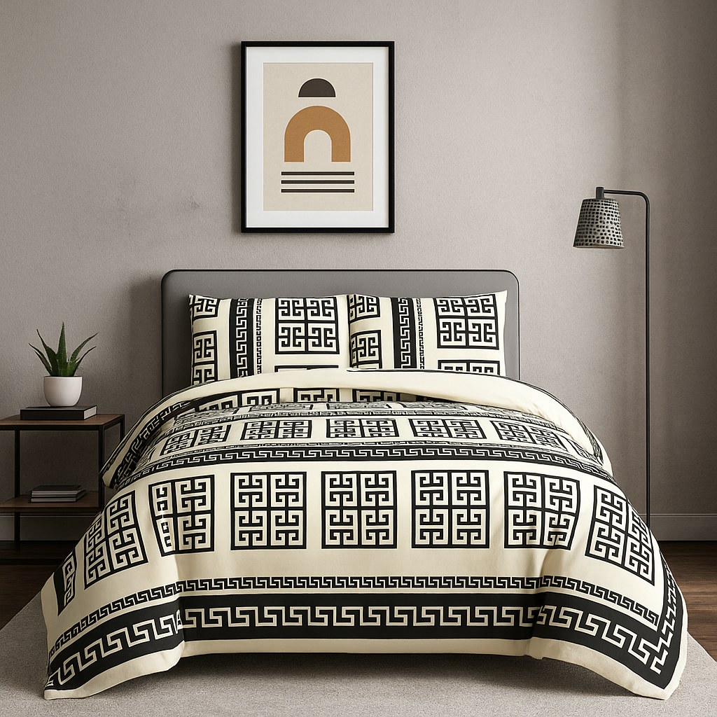 4 PIECE LUXURY BEDDING SET