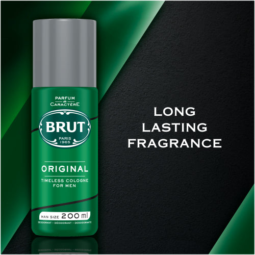 BRUT DEO ORIGINAL SPRAY 200ML