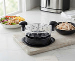 Manual Meat Shredder Twist Chicken Shredder Tool with Handles