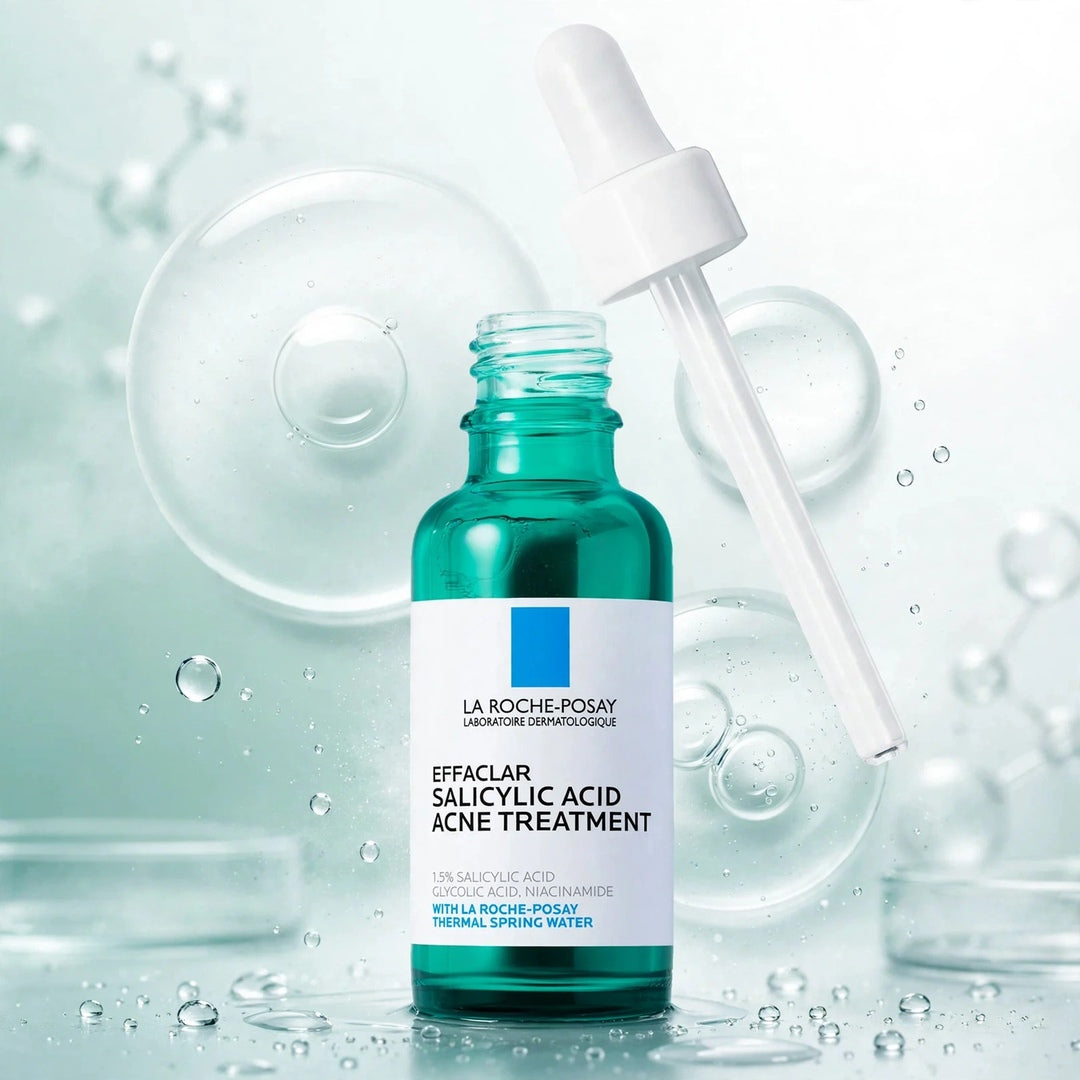 La Roche-Posay Effaclar Salicylic Acid Acne Treatment Serum with Glycolic Acid & Niacinamide