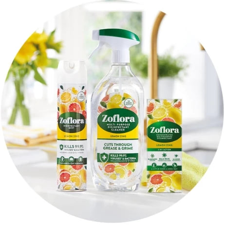 ZAFLORA DISINFECTANT LEMON 800ML