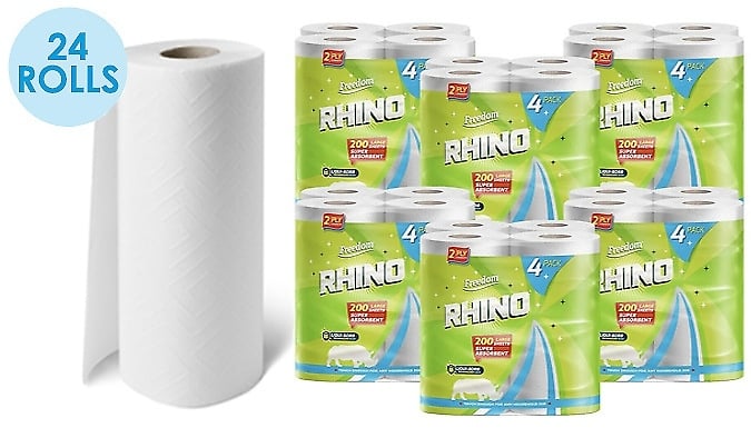 FREEDOM RHINO KITCHEN TISSUE 2PLY
