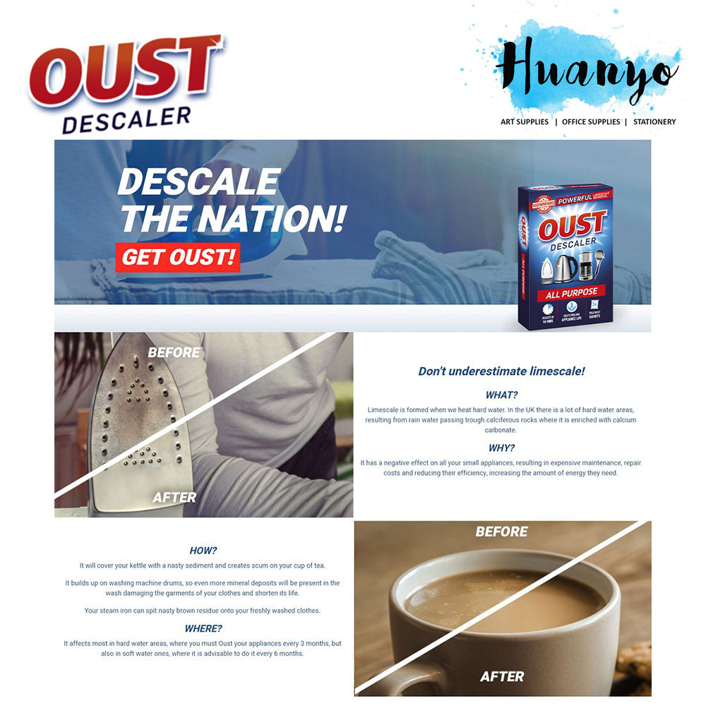 OUST ALL PURPOSE SACHET 3 X 25ML
