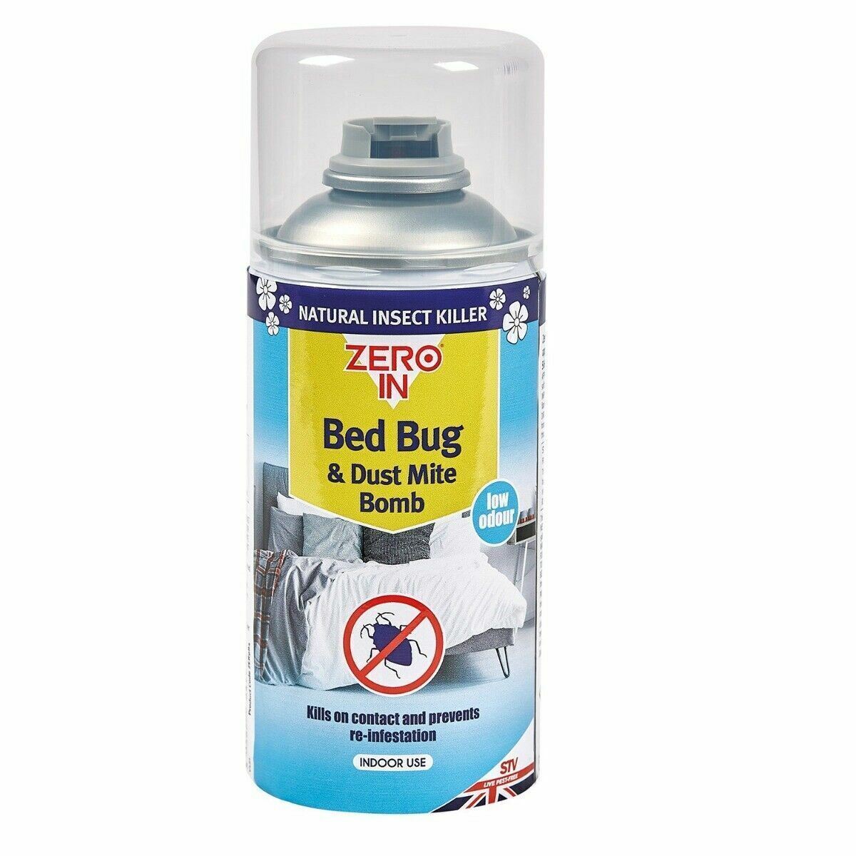 ZERO BED BUG & DUST MITE BOMB 150ML