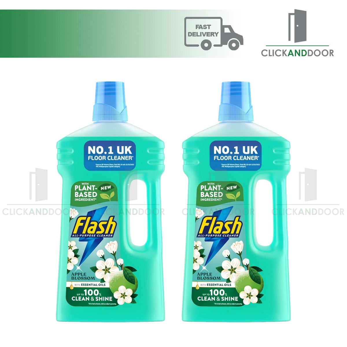 FLASH FLOOR APPLE 1LTR