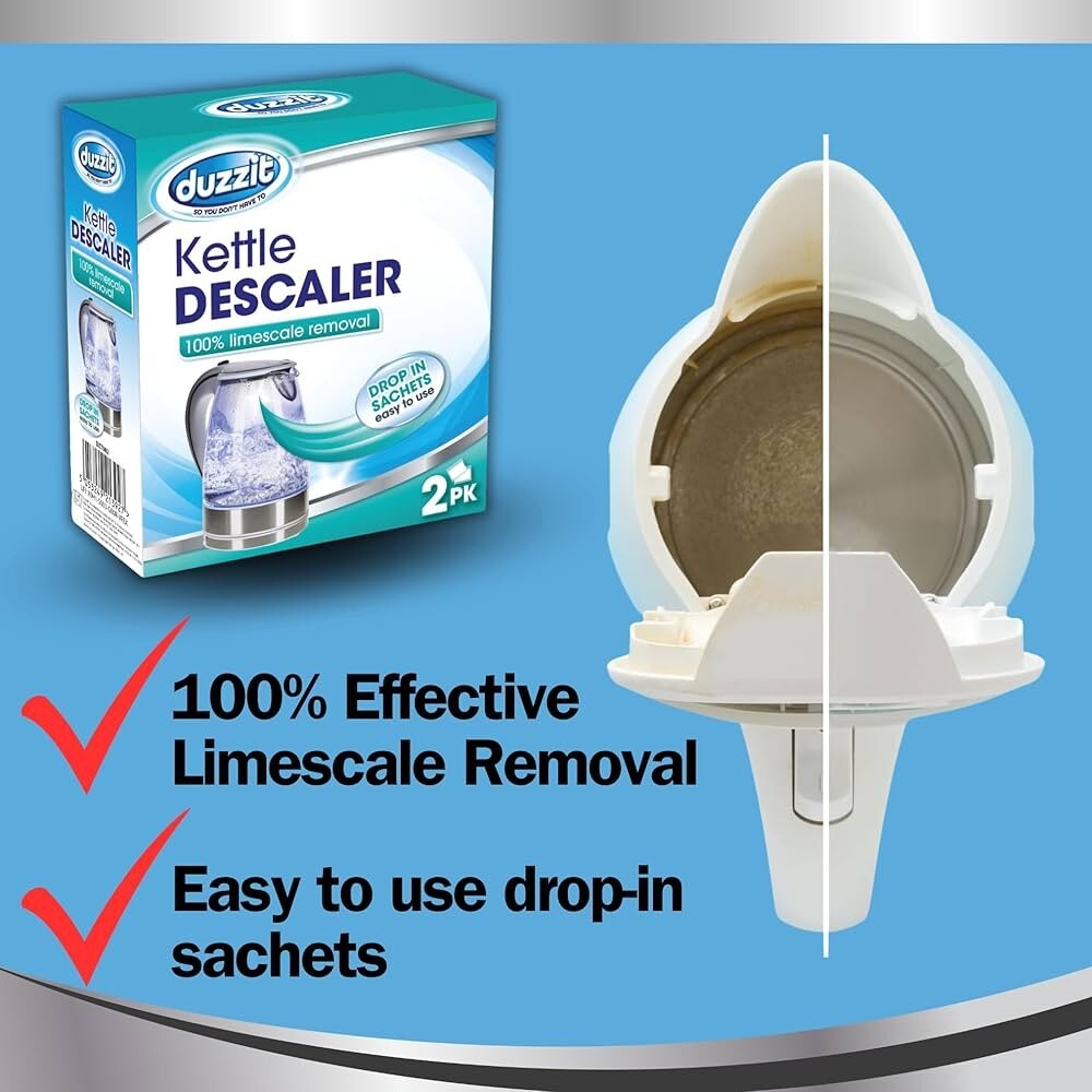 DUZZ IT KETTLE DESCALER 40G X 2PK