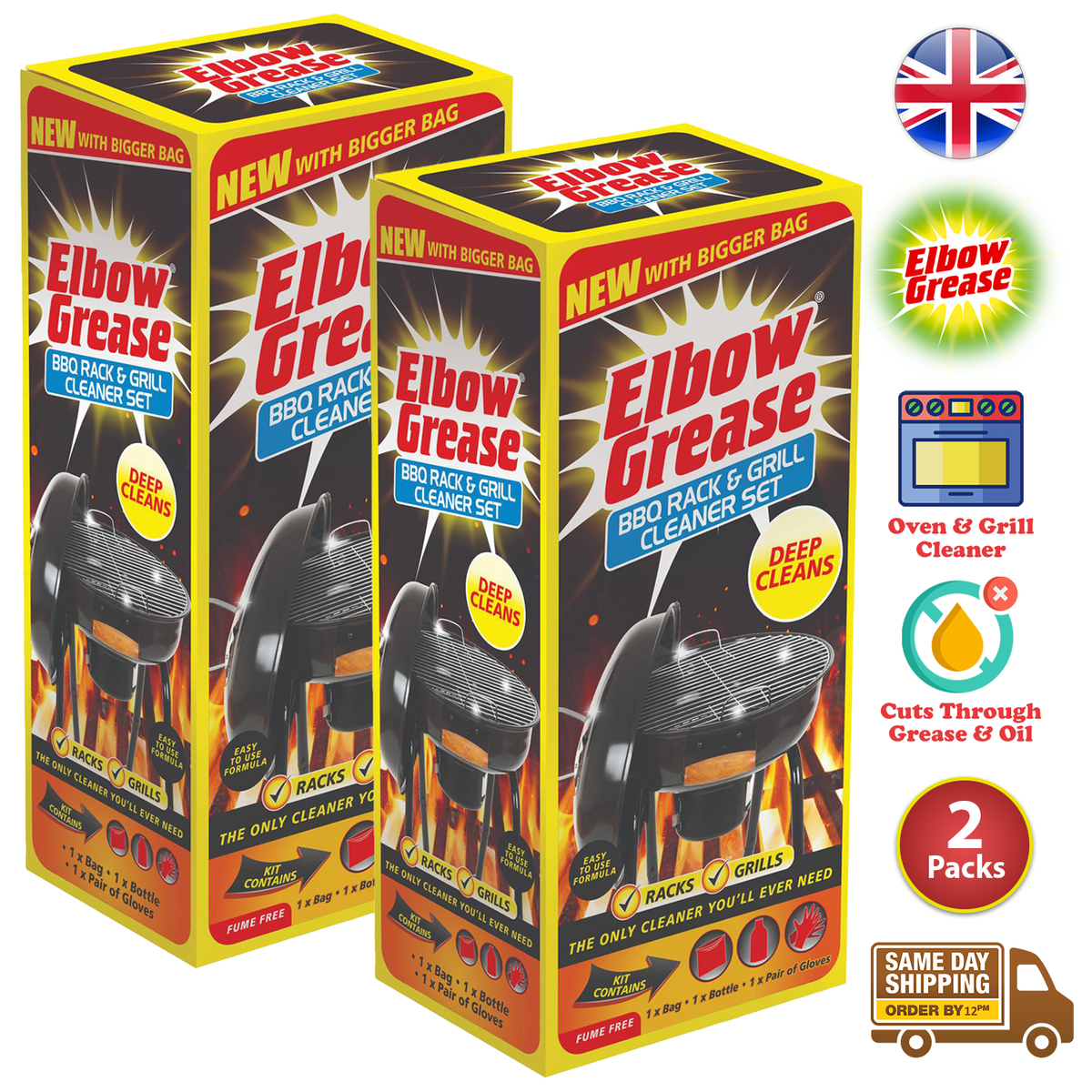 ELBOW GREASE BBQ RACK CLEANER