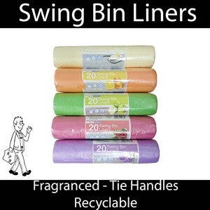 E-LITE SWING BIN LINERS 20'S