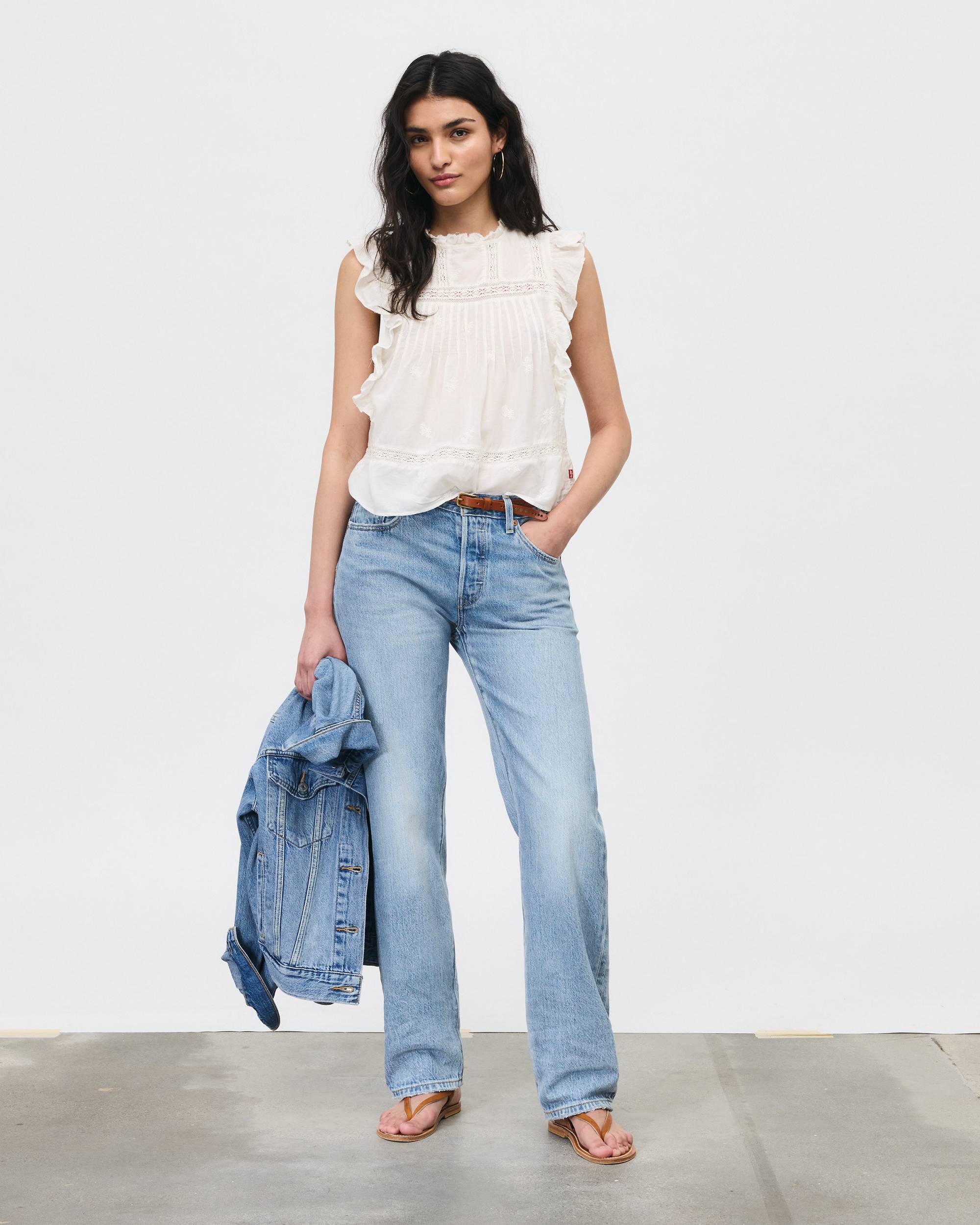 Levi's Womens Edith Blouse (Size M)