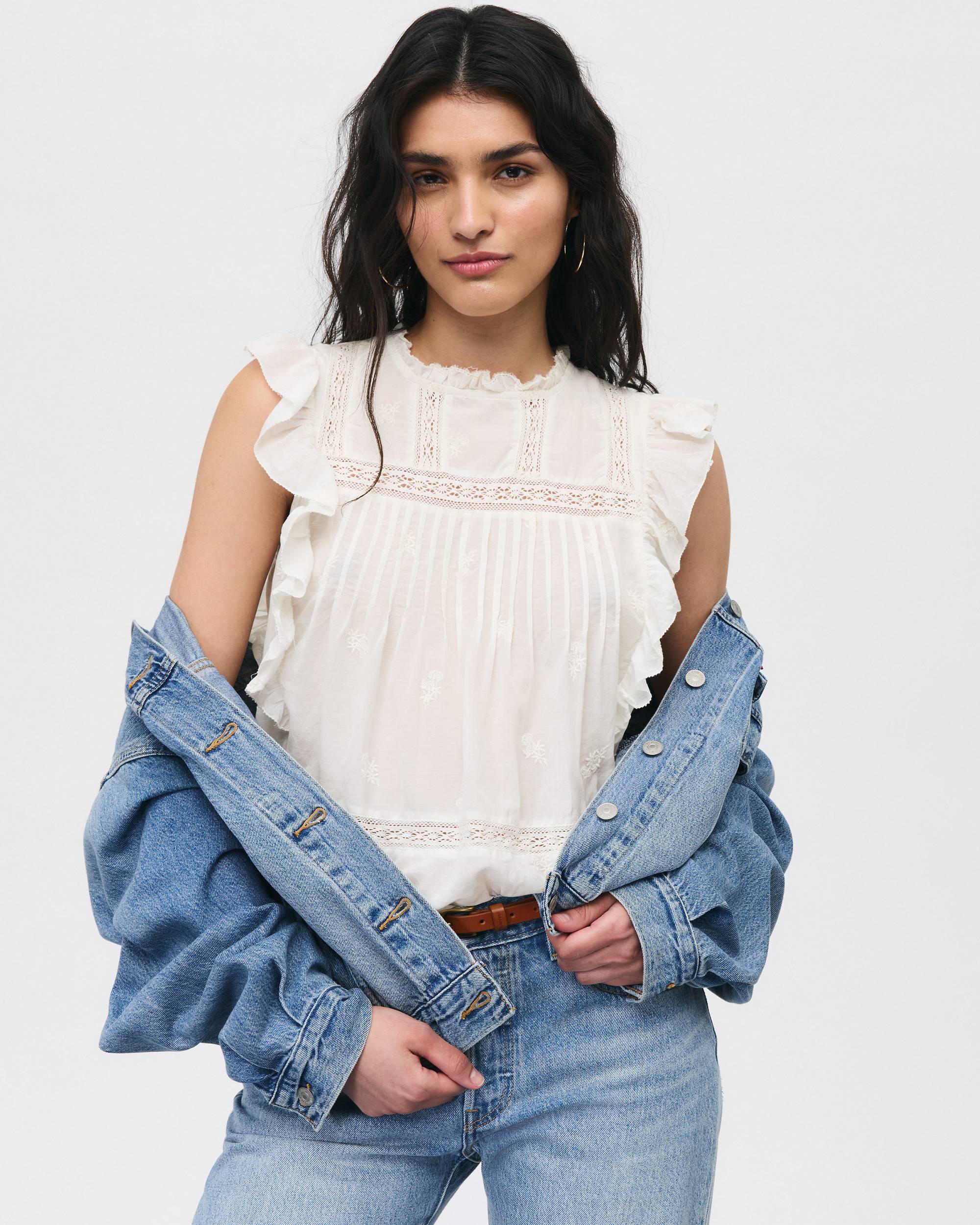 Levi's Womens Edith Blouse (Size M)