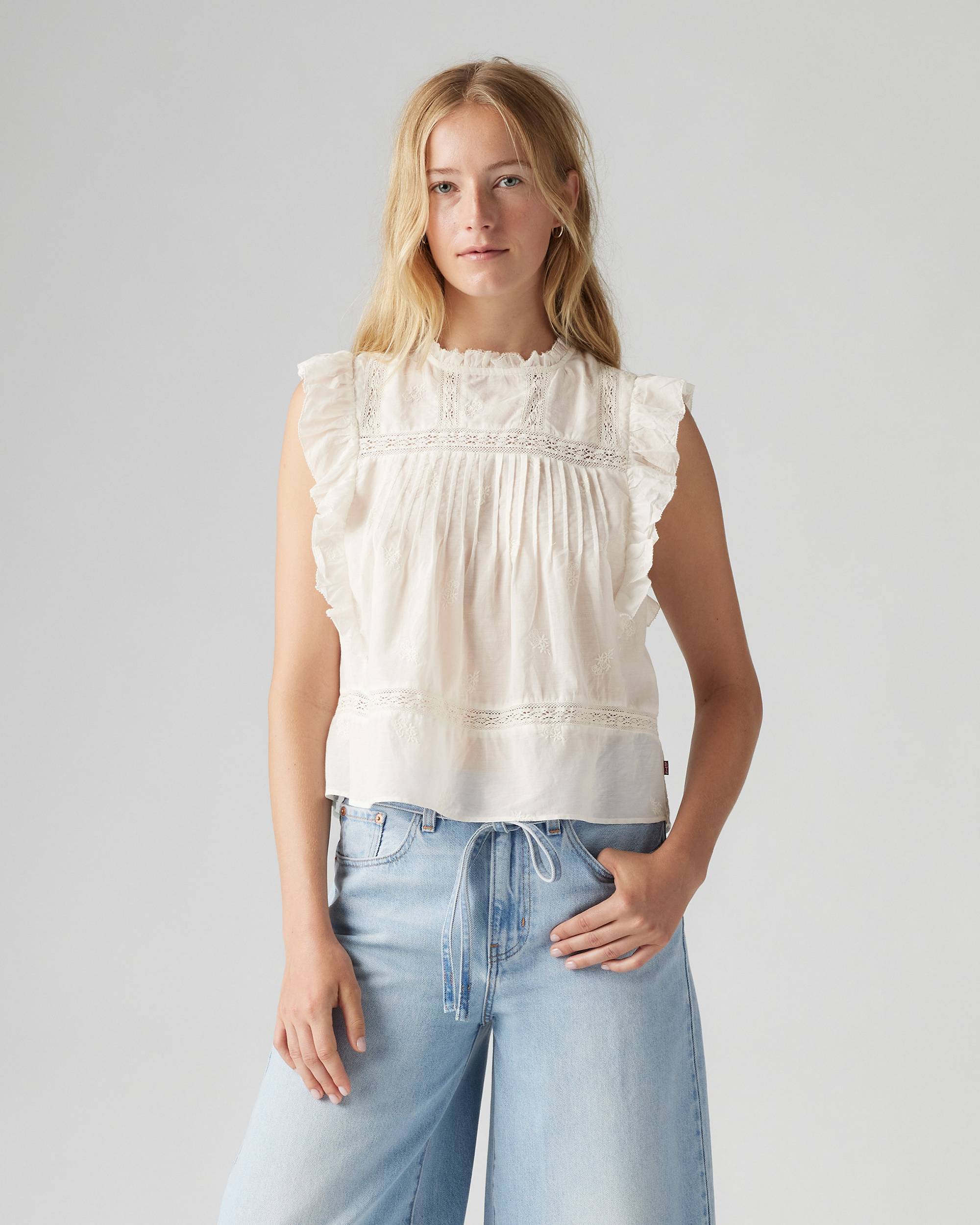 Levi's Womens Edith Blouse (Size M)