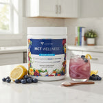 Gundry MD MCT Wellness Blueberry Lemonade - Dietary Supplement (Net Wt. 8.25 oz. / 234 g)