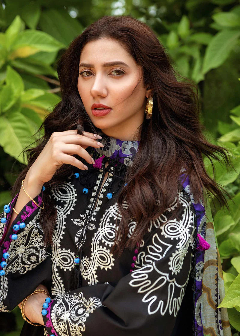 SIRAA BY SADAF 3PC EMBROIDERED LAWN