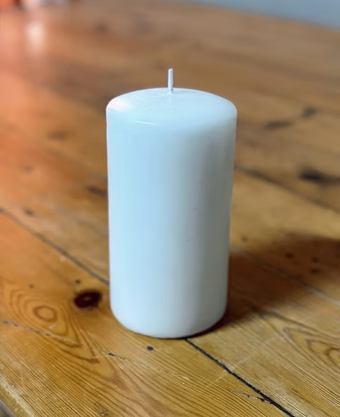 3PC PILLAR CANDLE 7.5 / 9 / & 12CM
